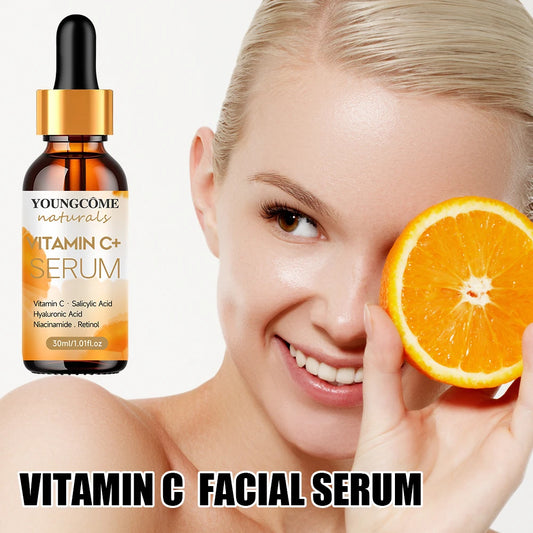 Crema facial con vitamina c + sérum