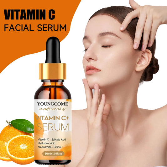 Crema facial con vitamina c + sérum